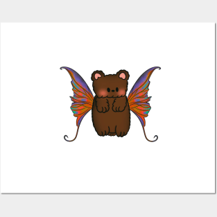 Fairy Teddy Bear Posters and Art